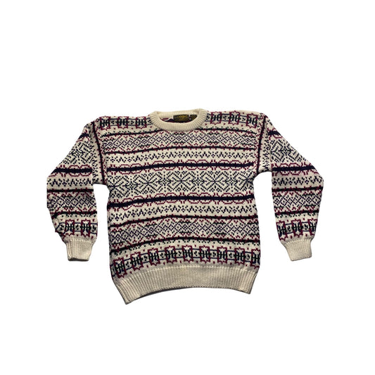 Vintage men’s  Eddie Bauer 100% Cotton knit sweater #7070