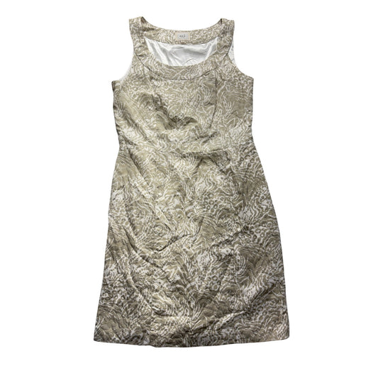 Sleeveless Silk-Blend  Dress Size 6 Eci New York Brand #7703