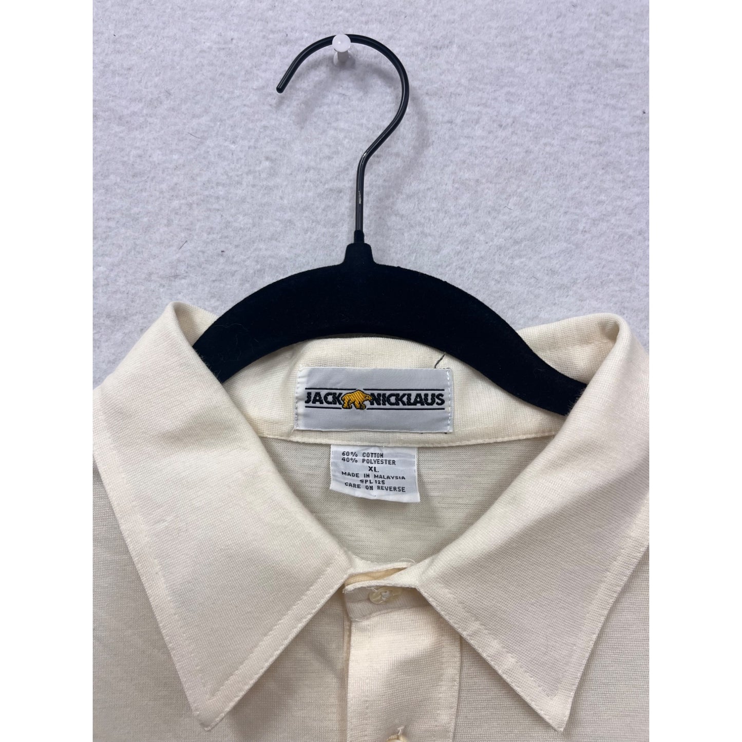 Men’s XL  Jack Nicklaus Bear Embroidered Casual Polo