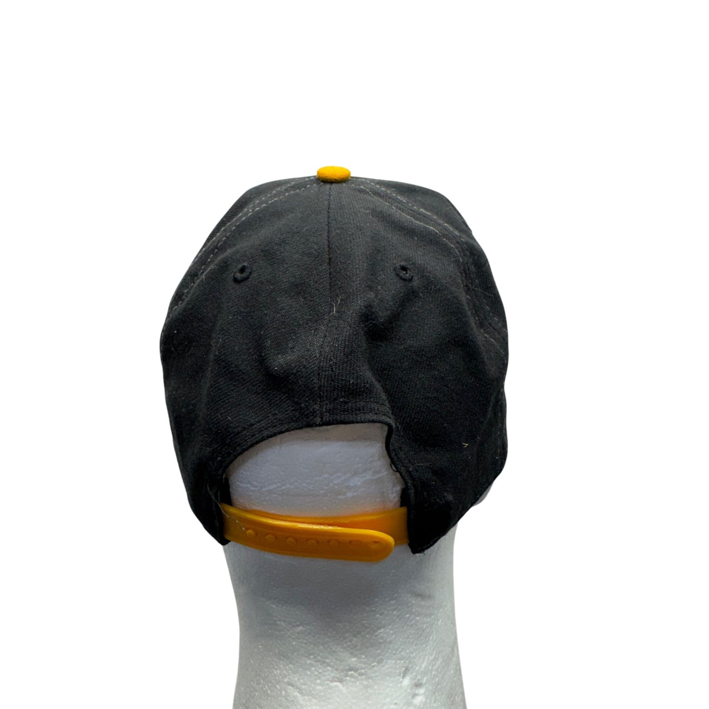 Boston Bruins Snapback Hat Embroidered Logo Black Yellow #32B