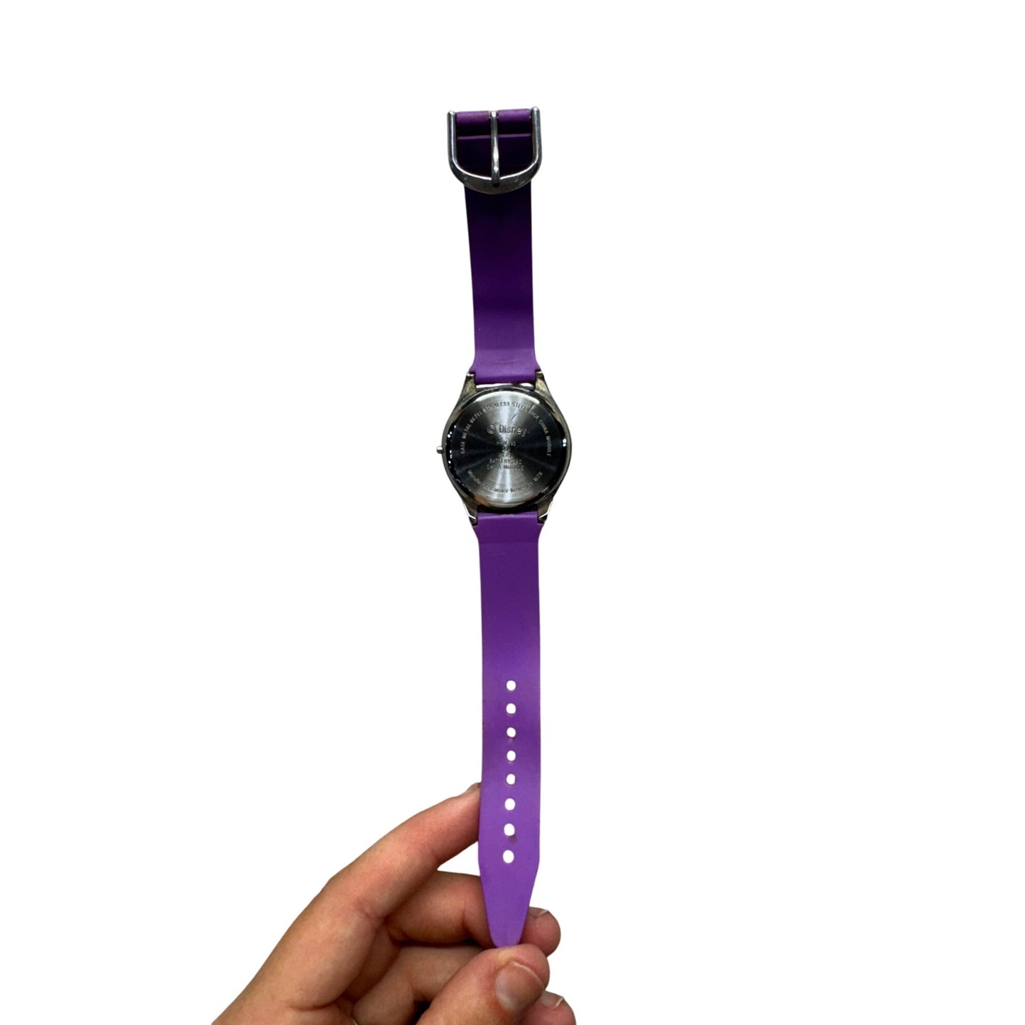 Disney Hannah Montana Digital Watch Purple Band Girls Accessory Collectible #9945