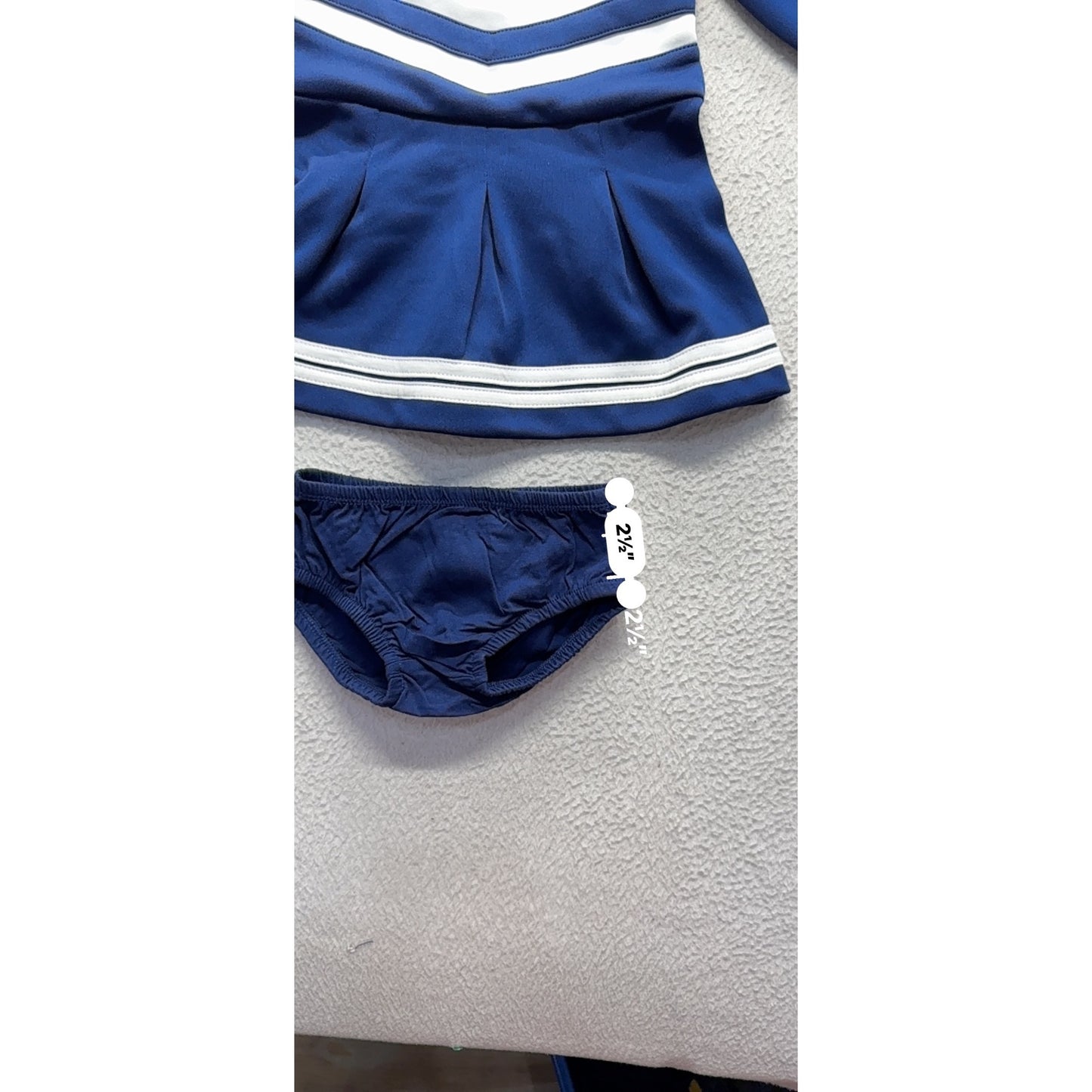 Daddys MVP Baby Cheerleader Outfit 6-9M Carters 2-Piece Set 24B