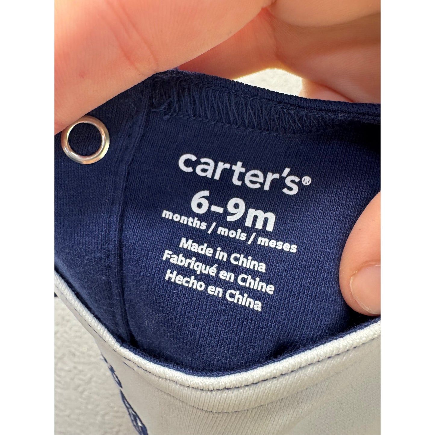 Daddys MVP Baby Cheerleader Outfit 6-9M Carters 2-Piece Set 24B