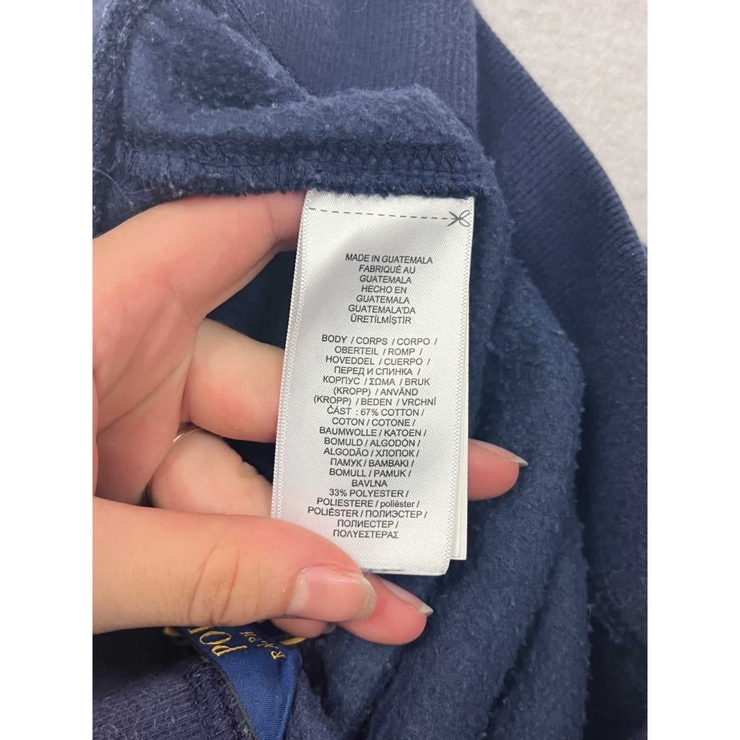 Polo Ralph Lauren Youth Navy Sweatpants M 10-12 #8881