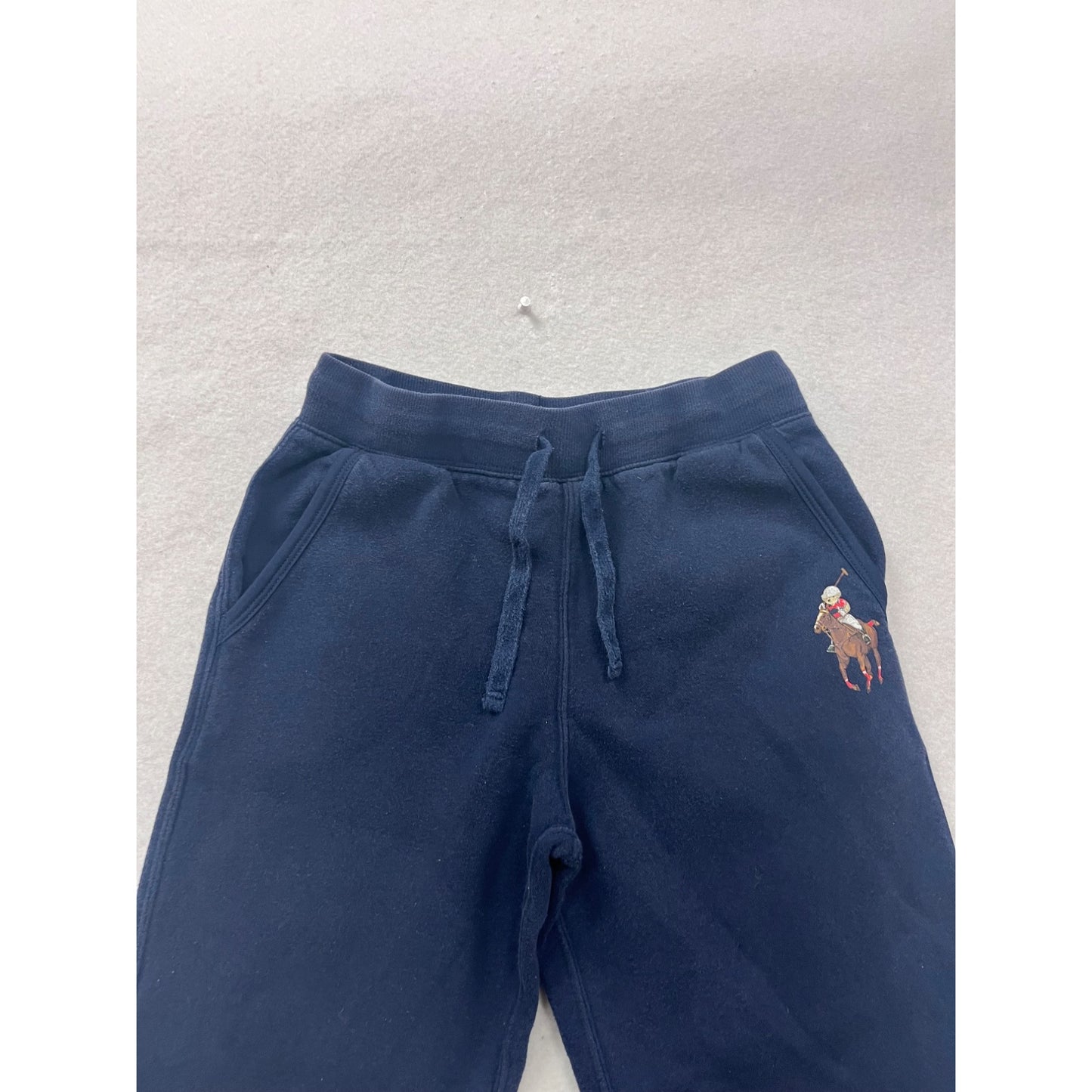 Polo Ralph Lauren Youth Navy Sweatpants M 10-12 #8881