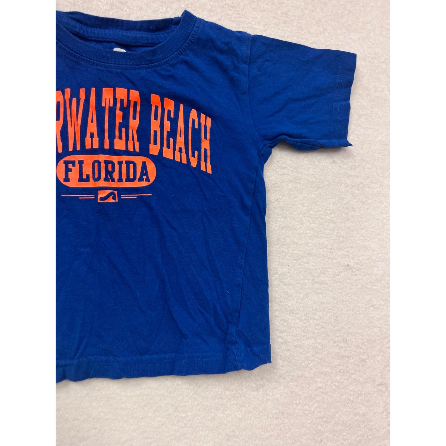Clearwater Beach Florid Blue T-Shirt 2T #8513
