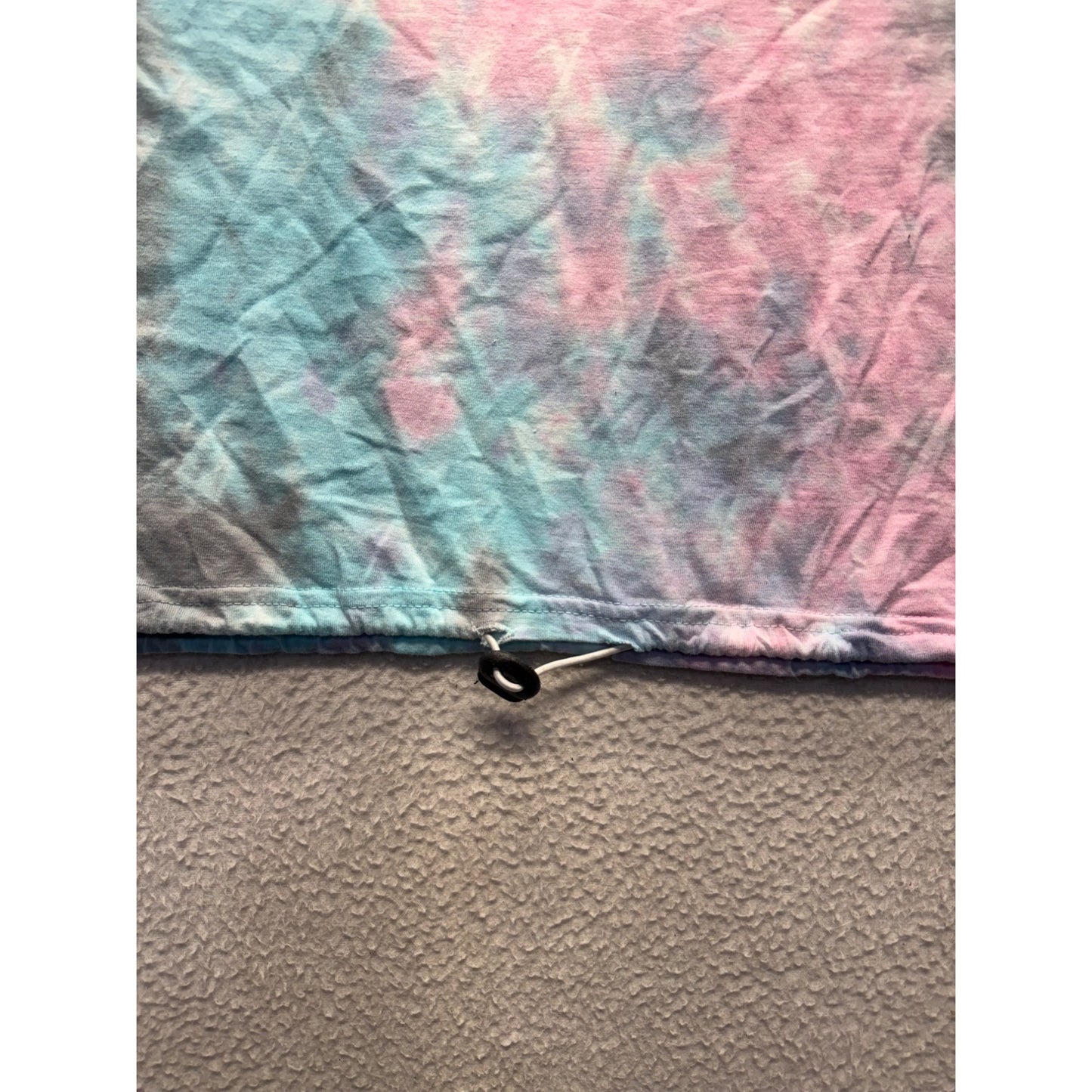 Tie-Dye Cropped Long Sleeve Shirt S Southern Spirit #9074