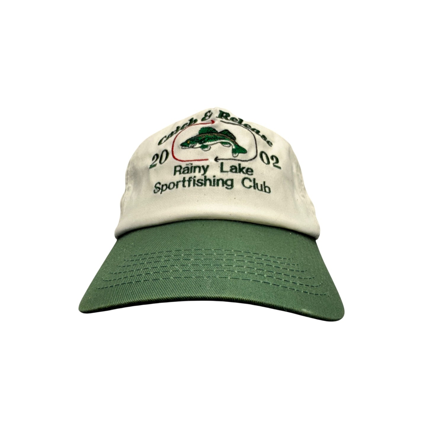 Catch & Release Rainy Lake Sportfishing Club 2002 Hat #36B
