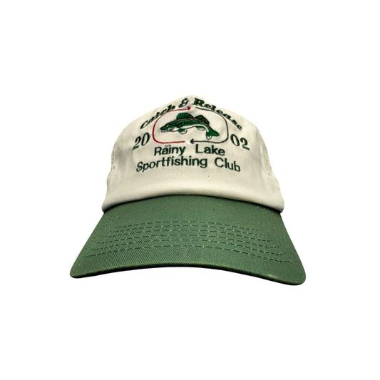 Catch & Release Rainy Lake Sportfishing Club 2002 Hat #36B
