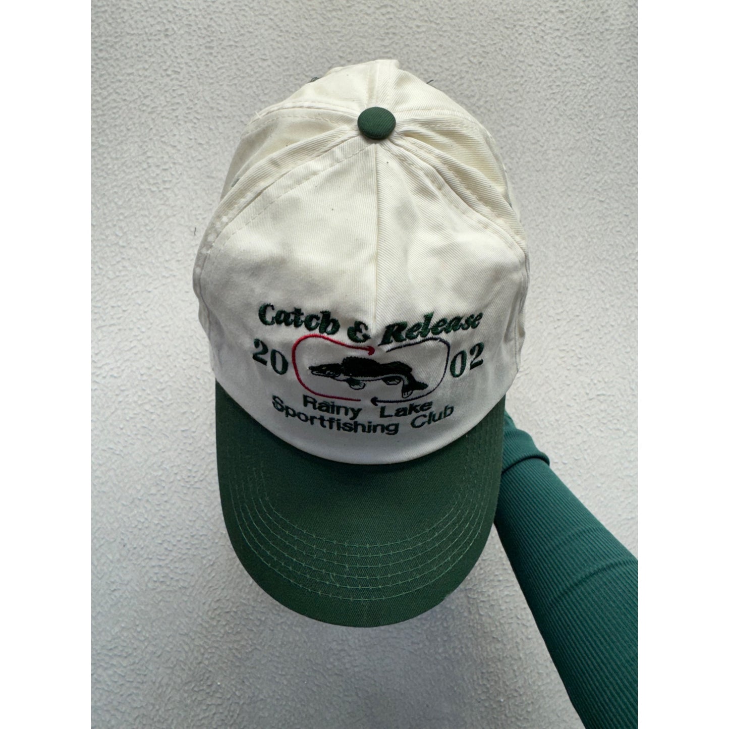 Catch & Release Rainy Lake Sportfishing Club 2002 Hat #36B