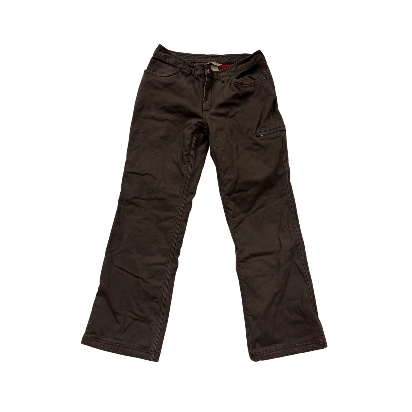 Duluth Trading Co. Brown Fleece Lined Pants 6x29 #143A