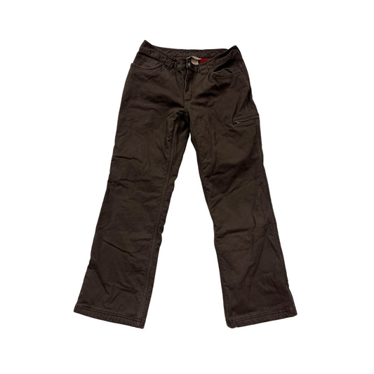 Duluth Trading Co. Brown Fleece Lined Pants 6x29 #143A