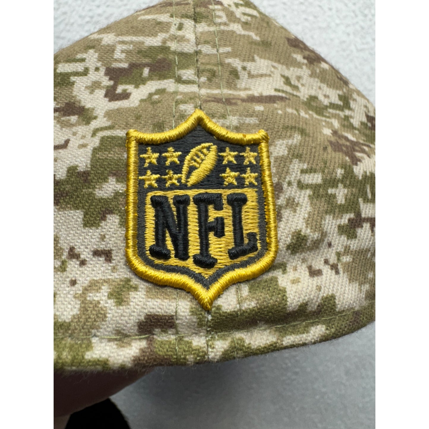 Minnesota Vikings NFL Salute To Service Camouflage Purple Snapback Hat #9675