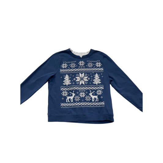 Breckenridge Large Blue Christmas Sweater #994A