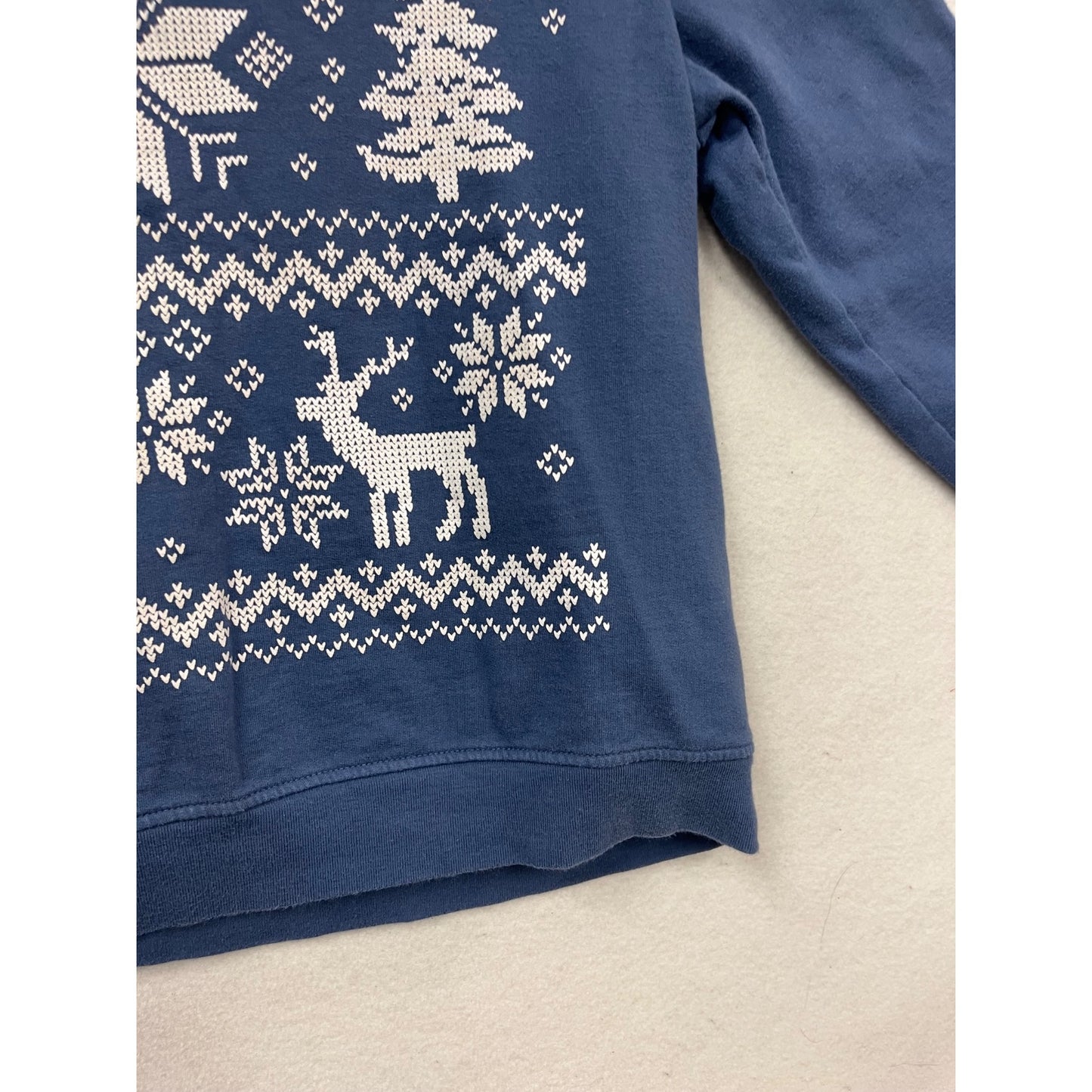 Breckenridge Large Blue Christmas Sweater #994A