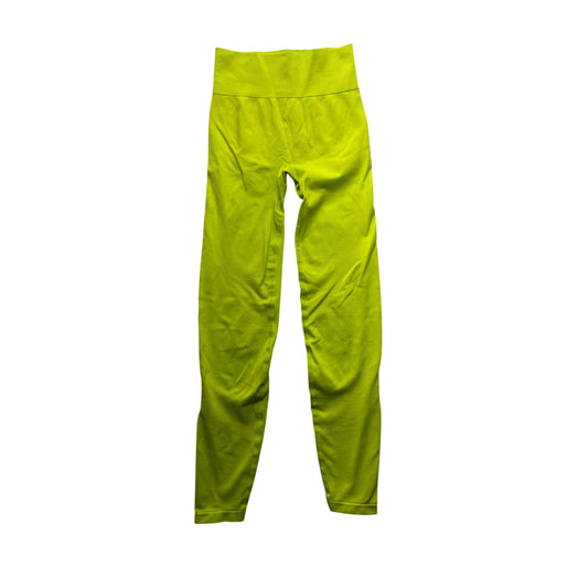Pink Active High-Waisted Seamless Leggings XS/S Neon Yellow #7149