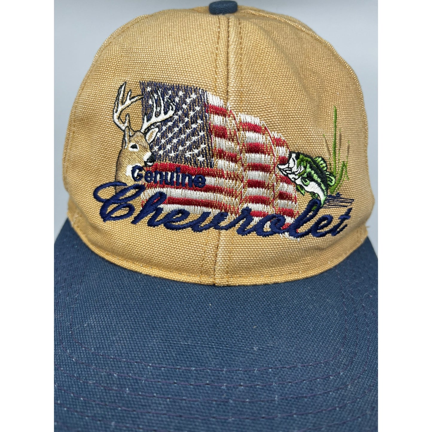 Vintage Chevrolet Hunting and Fishing Hat