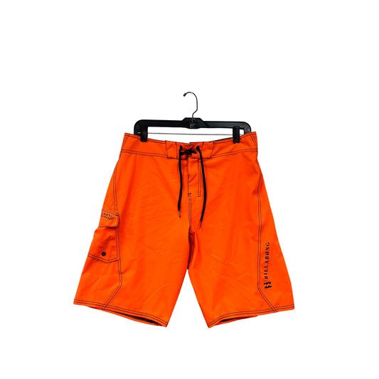 Billabong PX3 Platinum Recycler 32 Orange Swim Boardshorts #8944