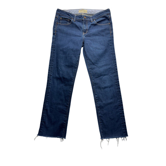 Holding Horses Womens Straight Leg Jeans W30 Cotton Blend Blue #7940