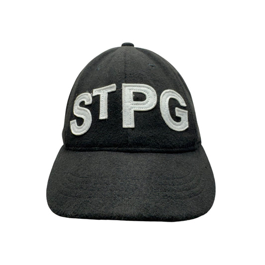 STPG Black Baseball Cap Metropolitans 100th Anniversary 100% Polyester #7864