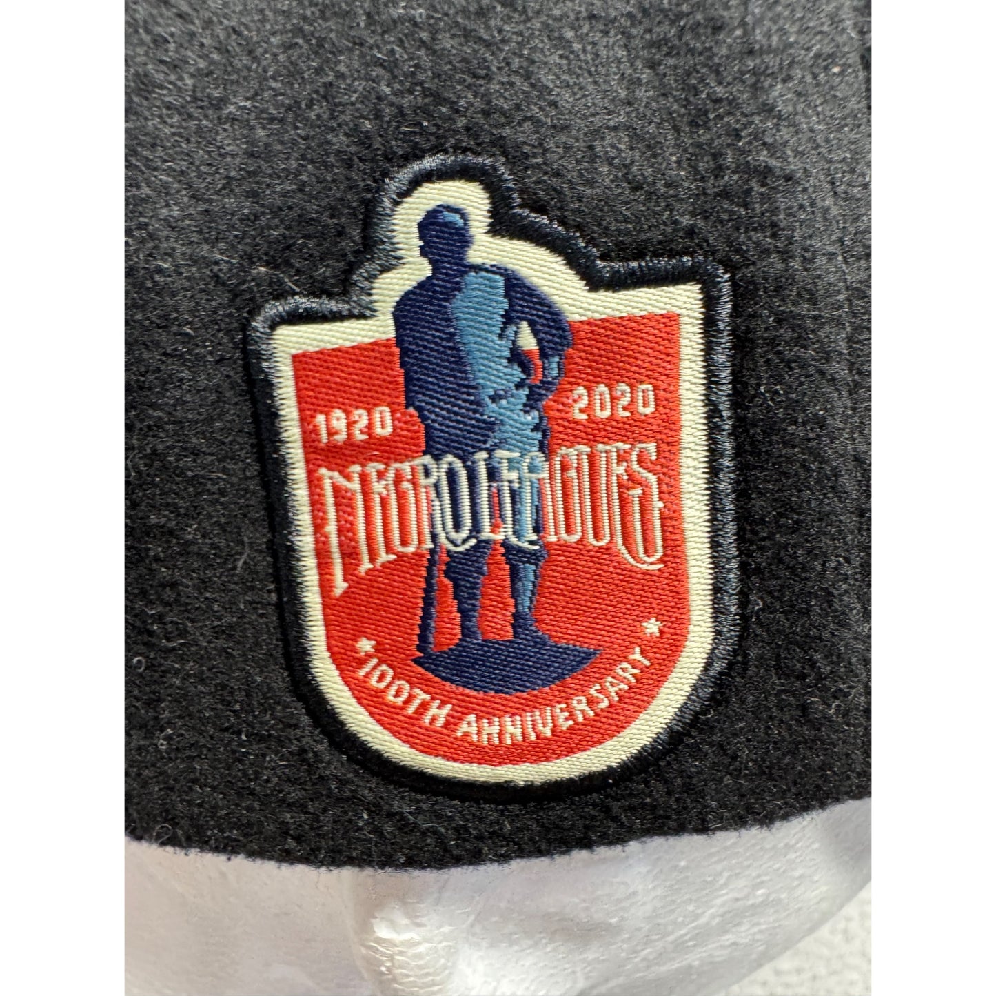 STPG Black Baseball Cap Metropolitans 100th Anniversary 100% Polyester #7864