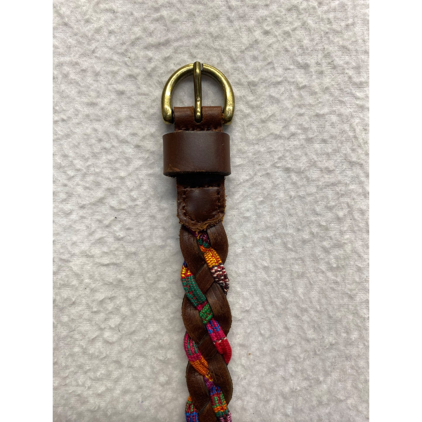 Women’s Leather braided Belt#5231