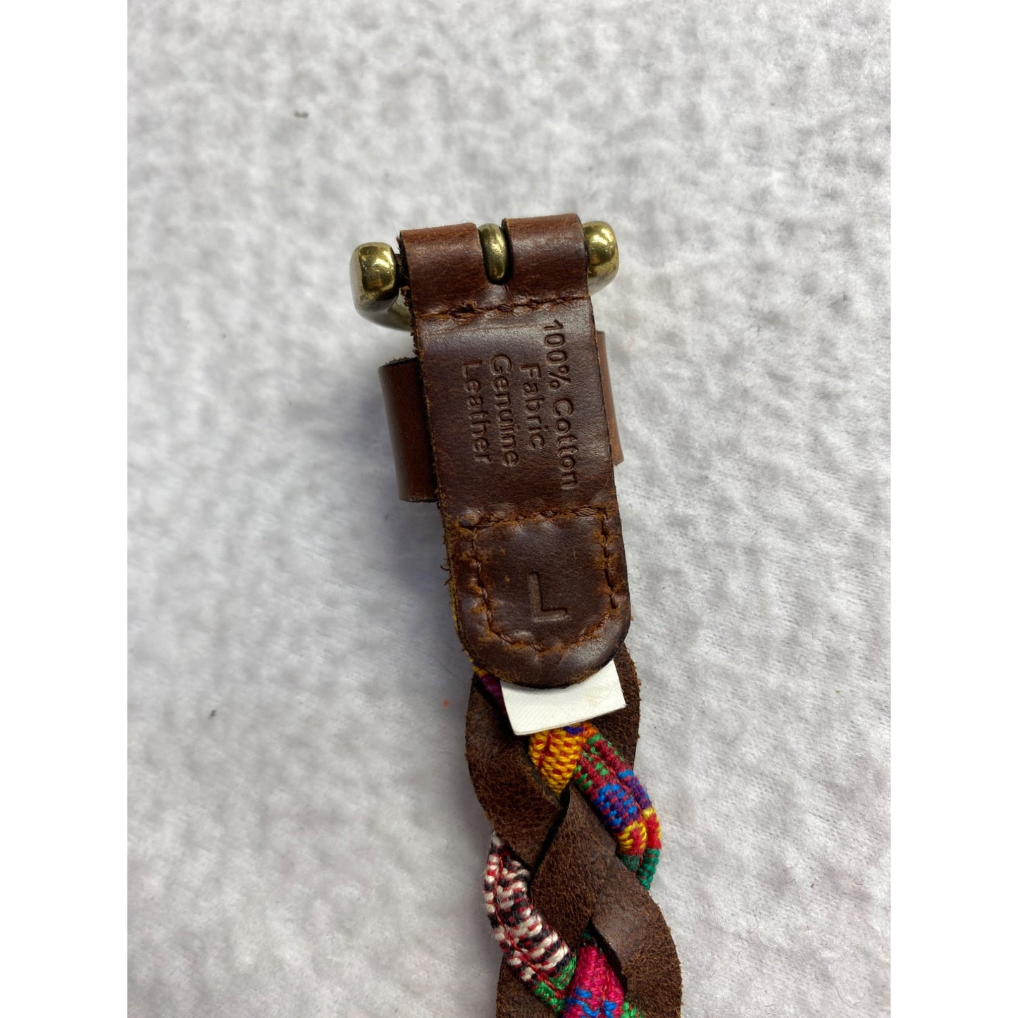 Women’s Leather braided Belt#5231