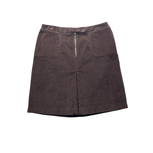 Y2K brown mossimo corduroy skirt #5781