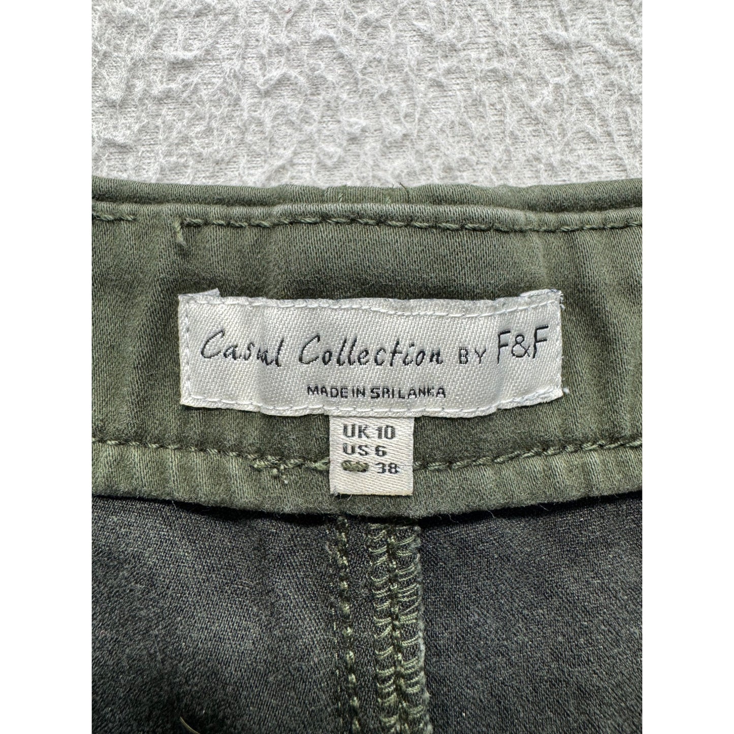 Casual Collection By F&F Olive Green Pants Size 6 #324B
