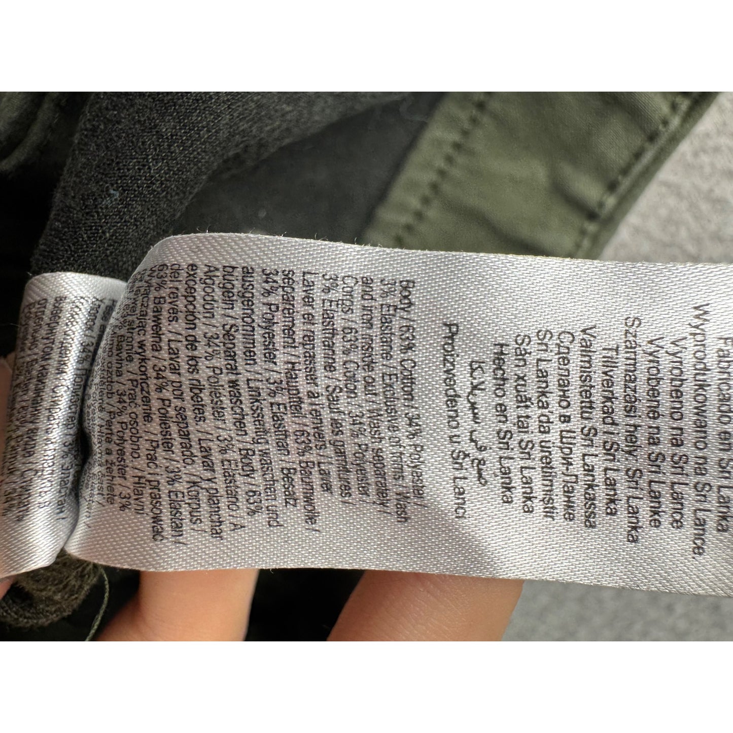 Casual Collection By F&F Olive Green Pants Size 6 #324B