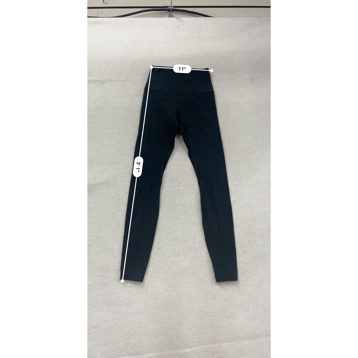 Lululemon Black High-Waisted Full-Length Leggings #202A