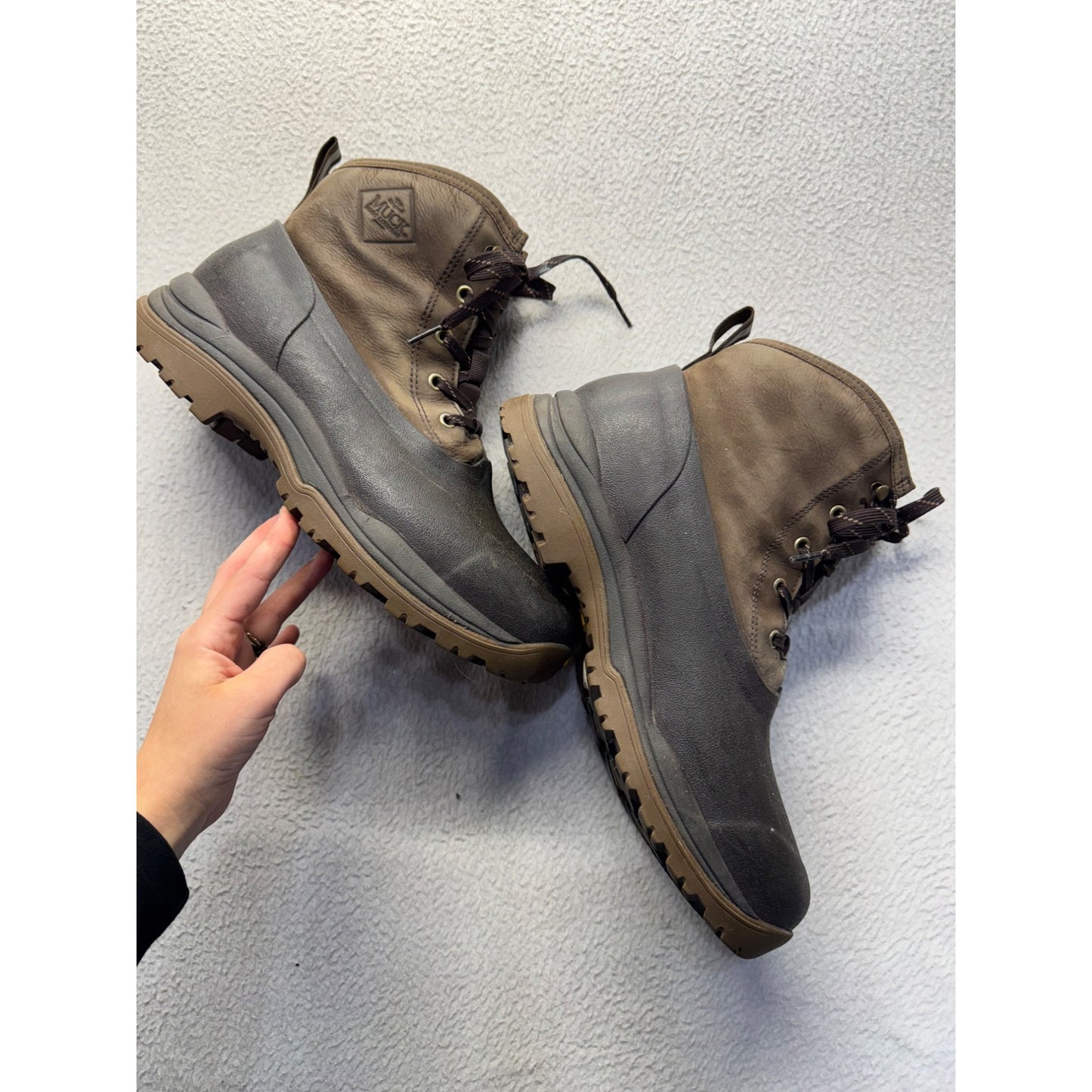 Muck Boots Arctic Ice Mid Outdoor Waterproof Boots Vibram  Sz 9 #138B