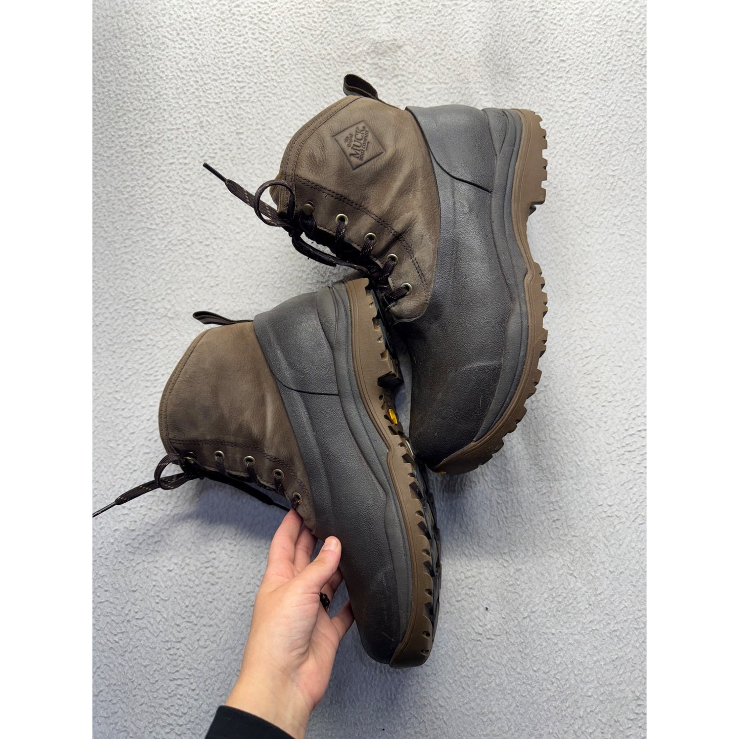 Muck Boots Arctic Ice Mid Outdoor Waterproof Boots Vibram  Sz 9 #138B