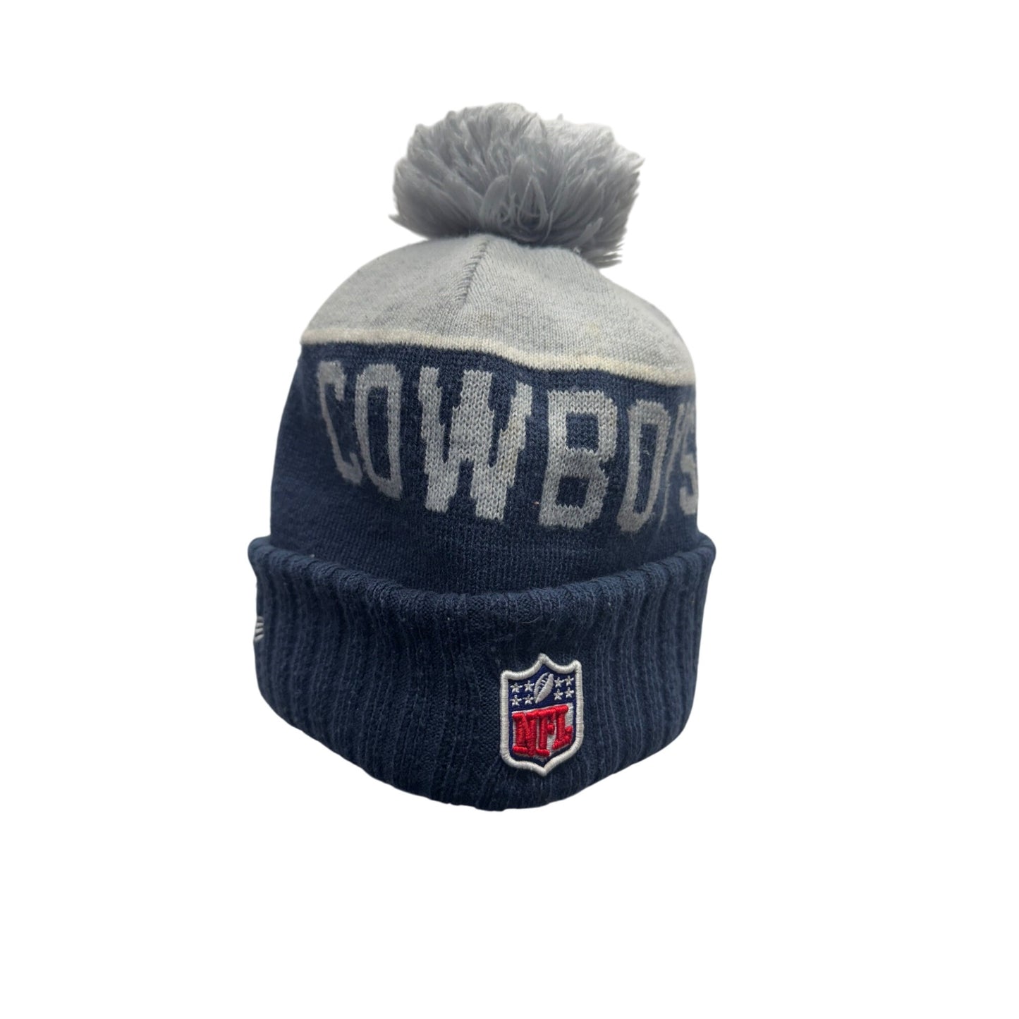 Dallas Cowboys New Era Knit Beanie Hat With Pom NFL #9231