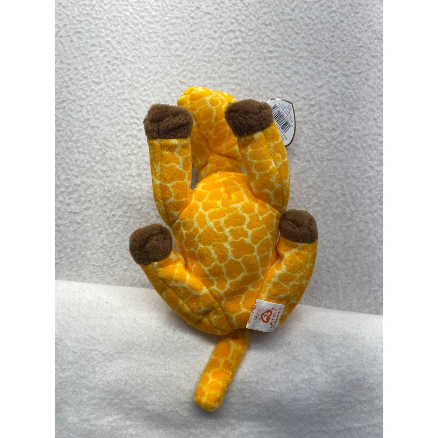 Ty Beanie Baby Twigs Giraffe 1998 Original & McDonalds Mini Plush #7389
