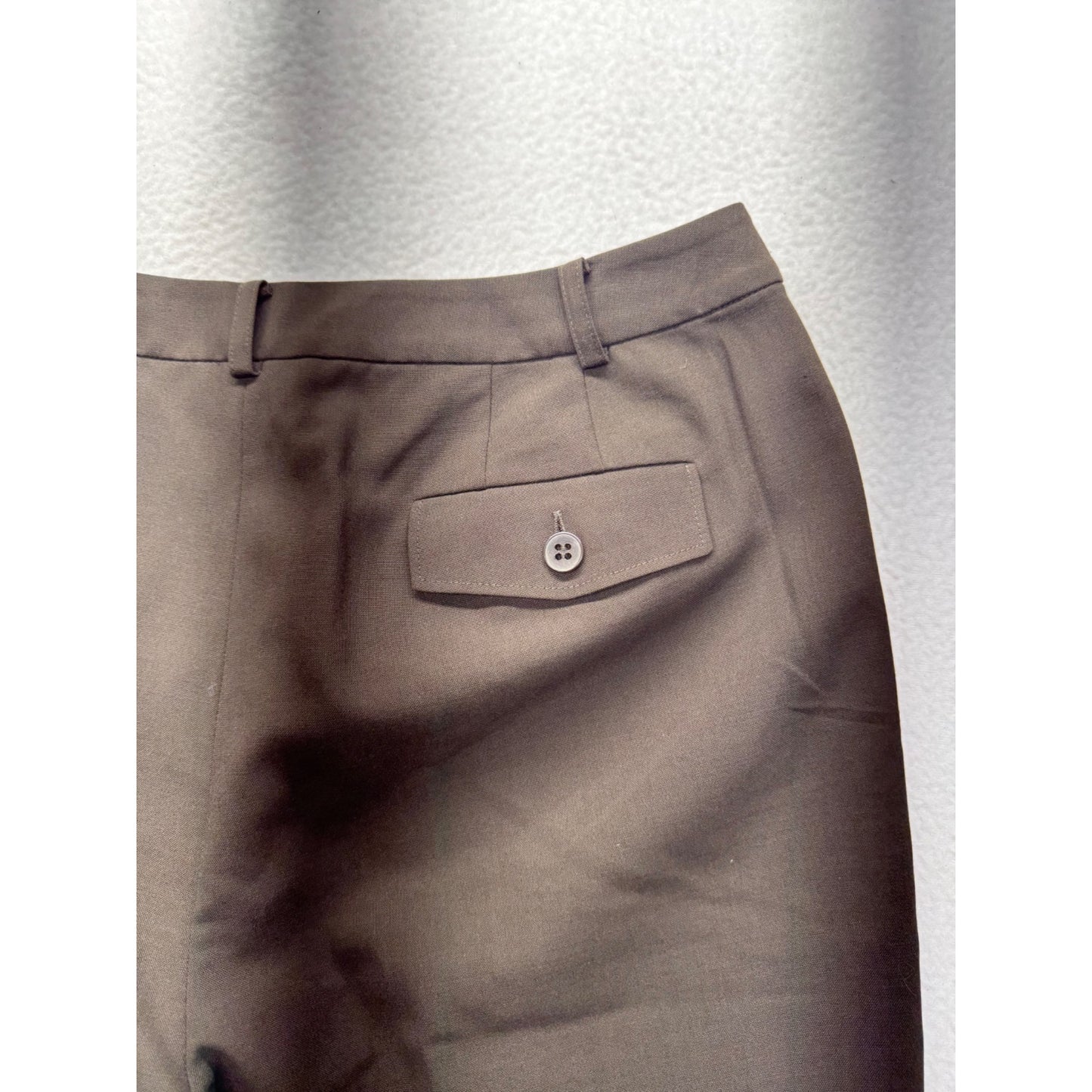 Ann Taylor Loft Stretch Trousers Size 10 Brown 208B