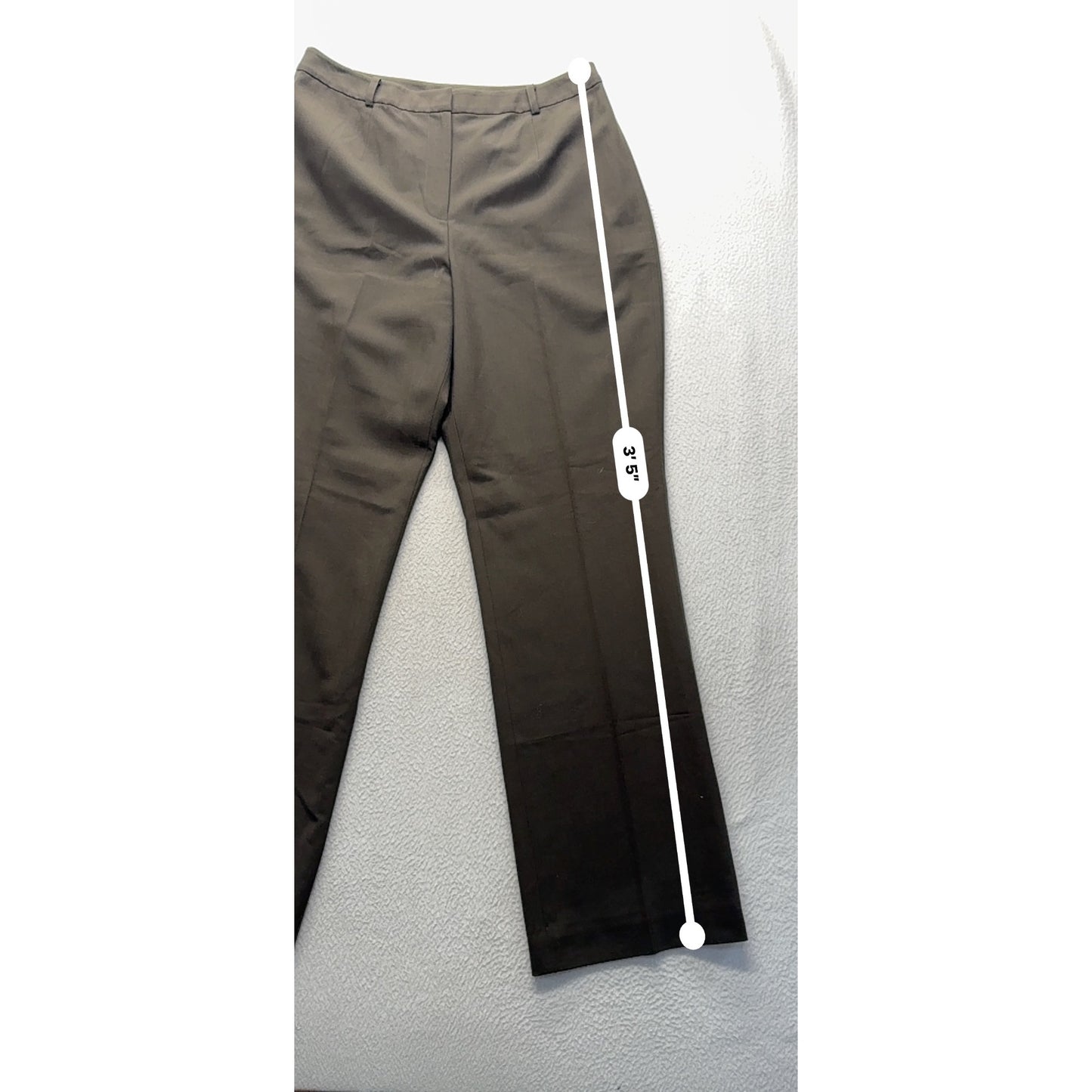 Ann Taylor Loft Stretch Trousers Size 10 Brown 208B