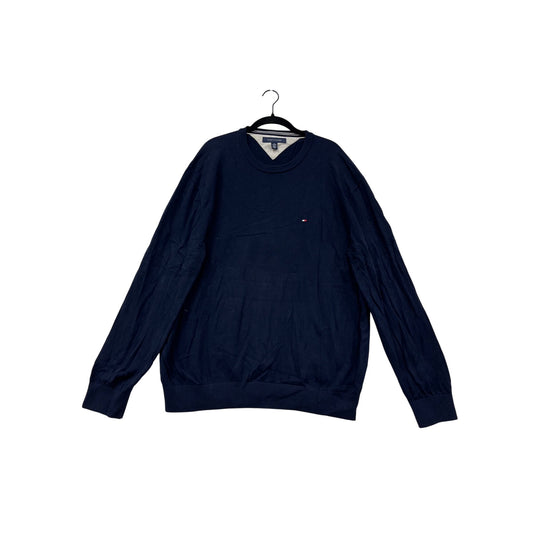 Tommy Hilfiger Navy Blue Crewneck Sweater XXL #8998