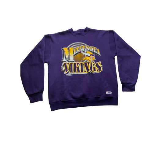 Vintage Minnesota Vikings Purple Crewneck Sweatshirt #7533