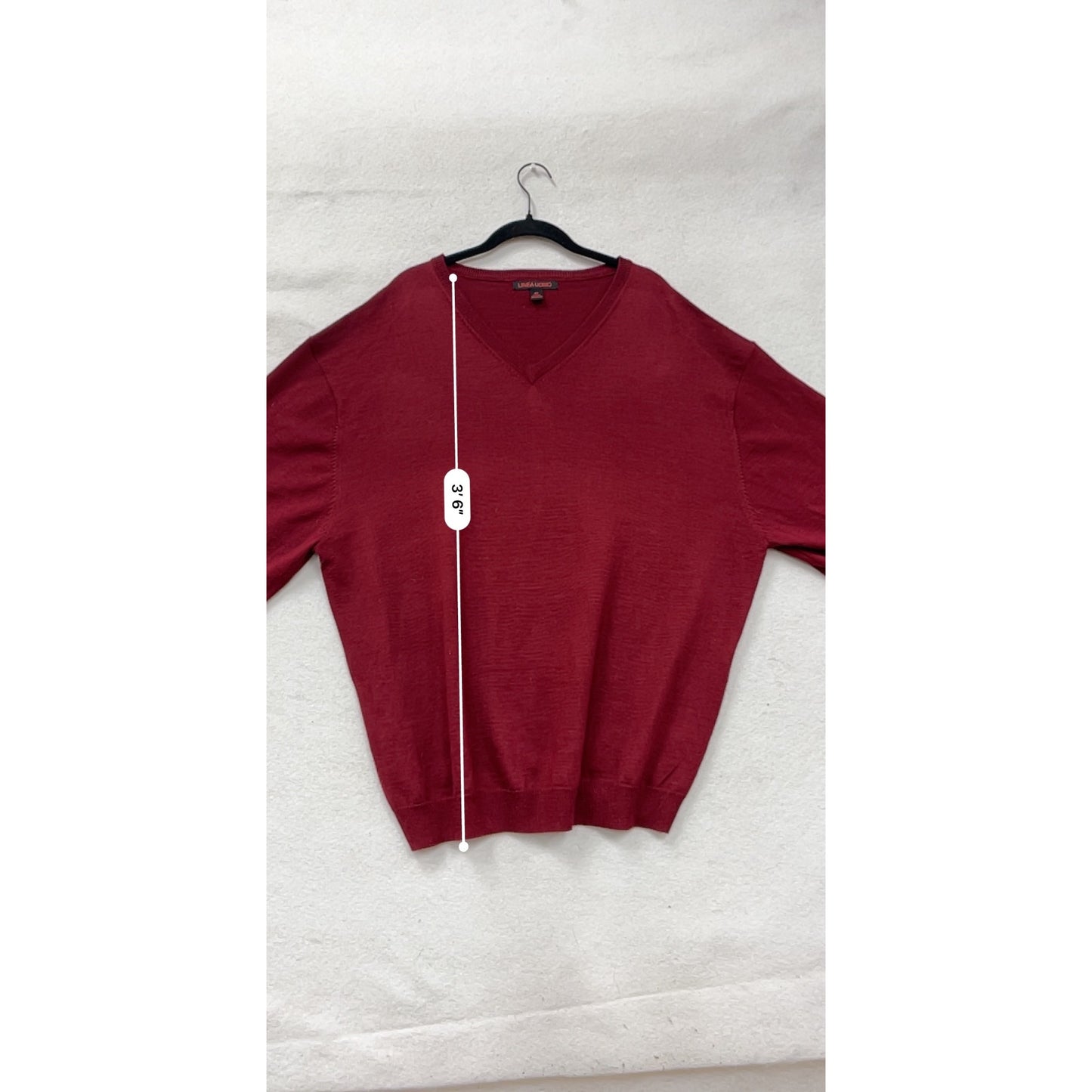 4X Linea Uomo V-Neck Sweater #8830