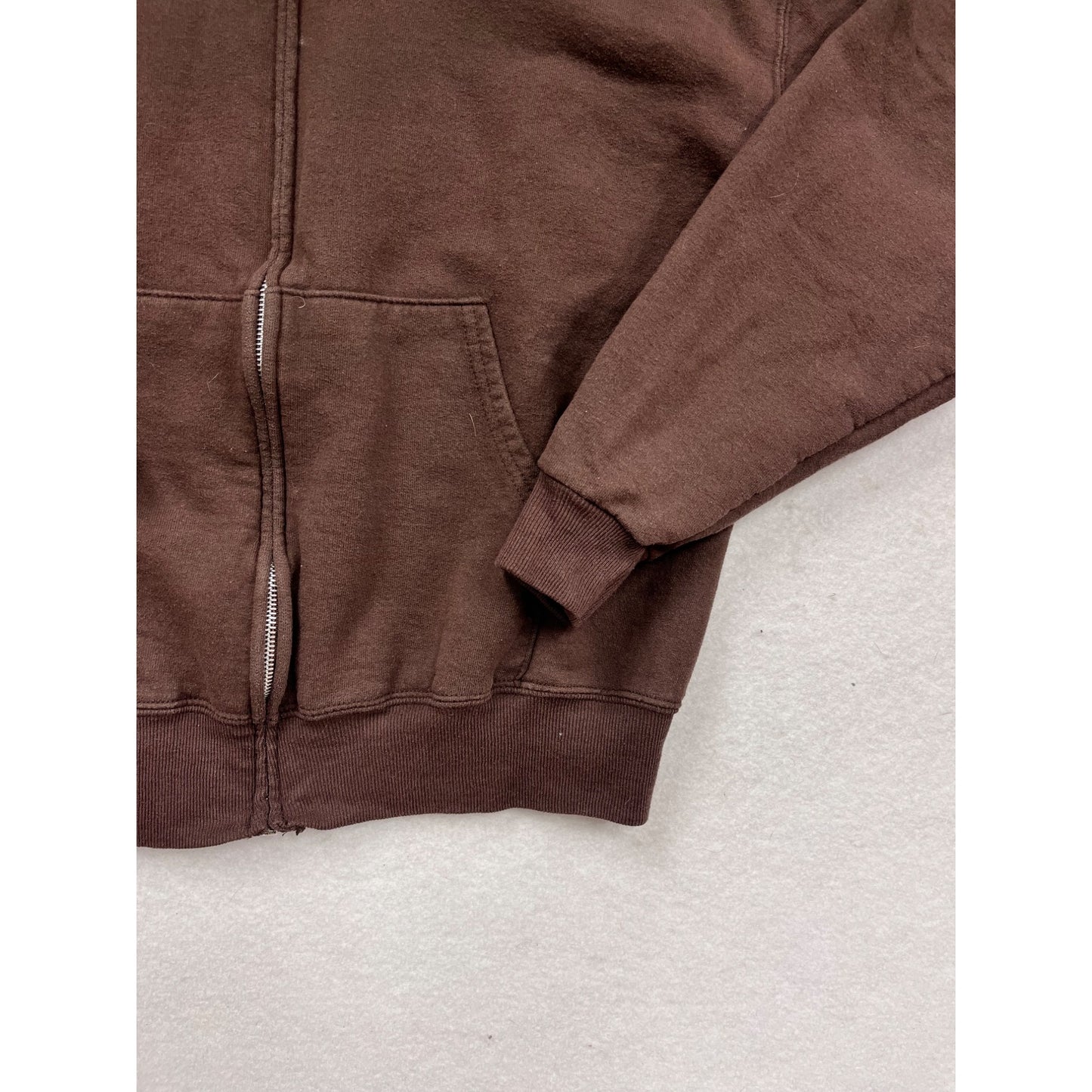Bemidji State University Brown Zip-Up Hoodie #138A