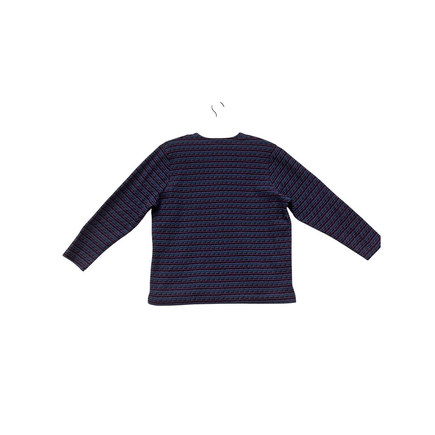 BonWorth Striped Cardigan Sweater S Petite #8677