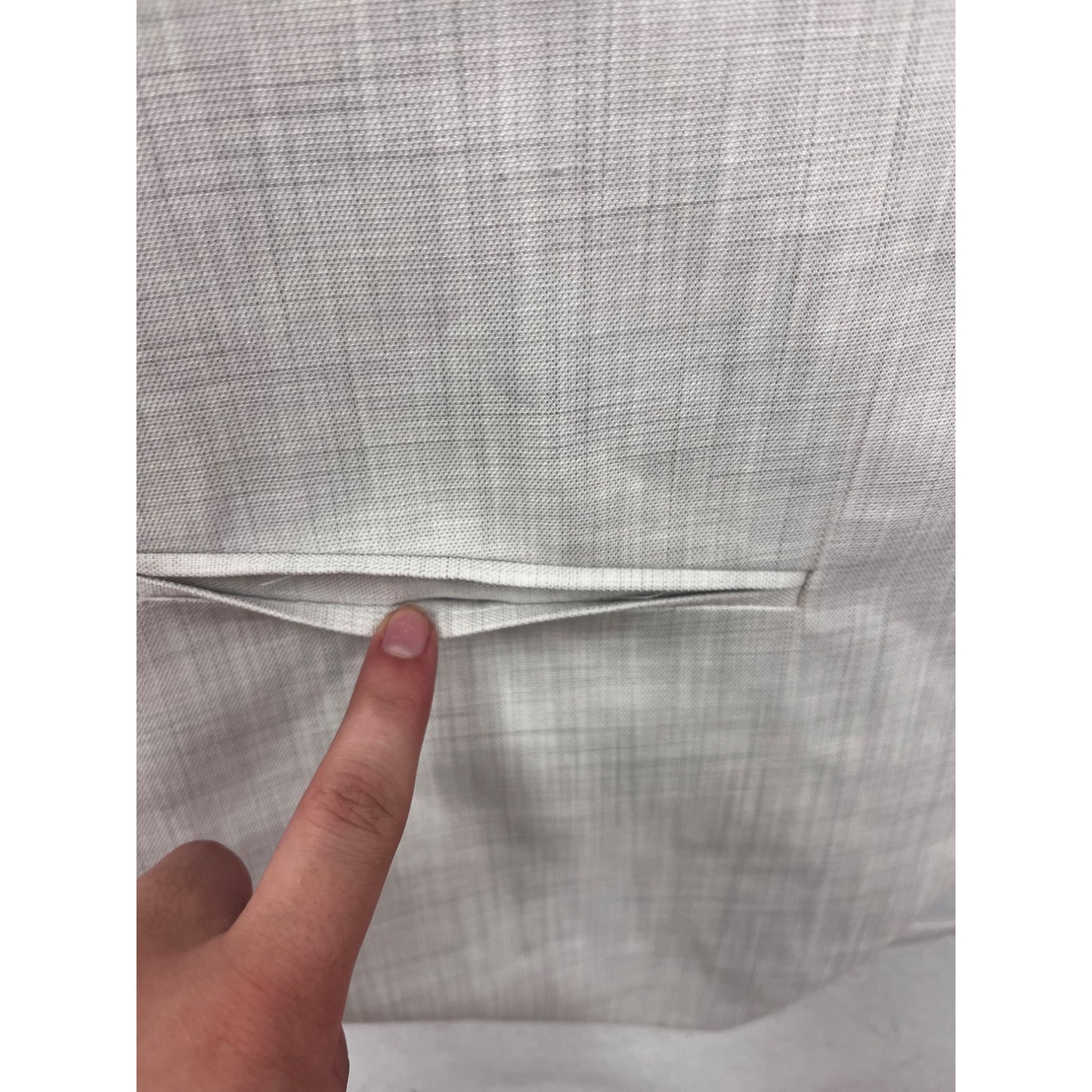 Dormeuil Light Gray Suit Vest L-XL Button Front #8735