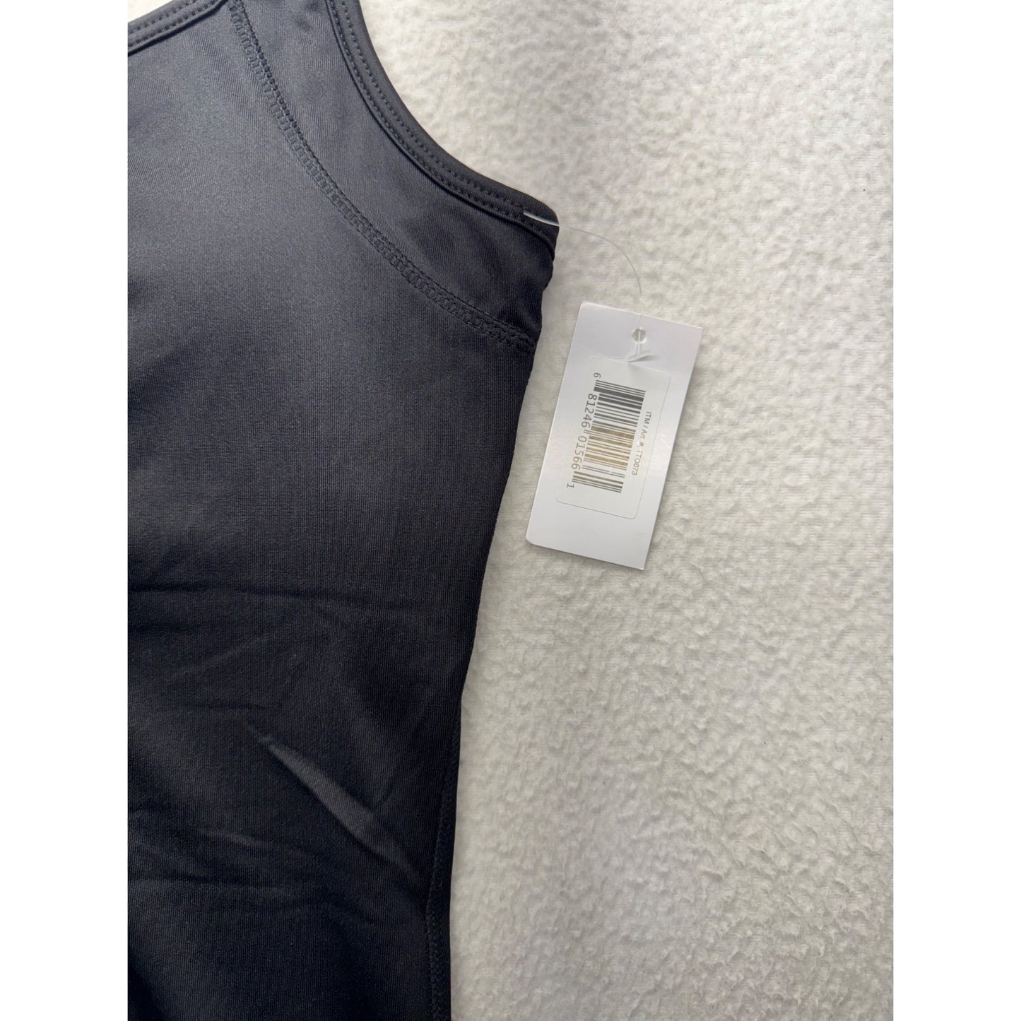 Velvet Rose Womens Black Jumpsuit Yoga Romper P/S #260B