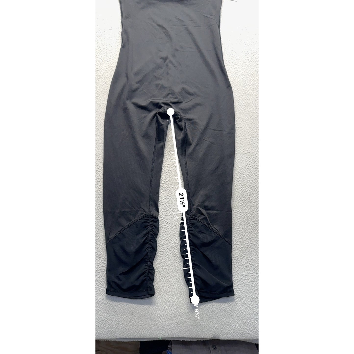 Velvet Rose Womens Black Jumpsuit Yoga Romper P/S #260B