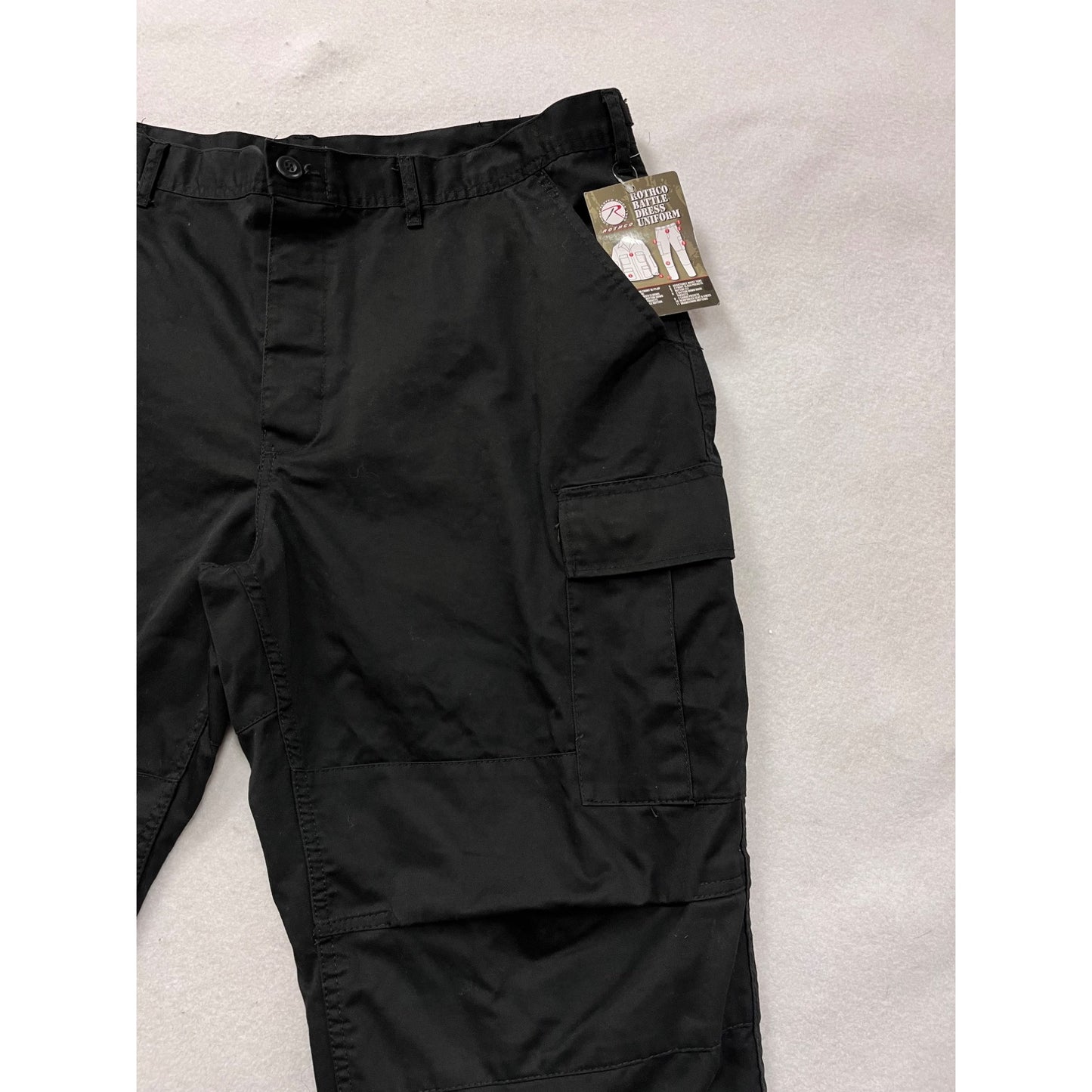 Rothco Black Battle Dress Uniform Pants 39x43 X-Large  #8765