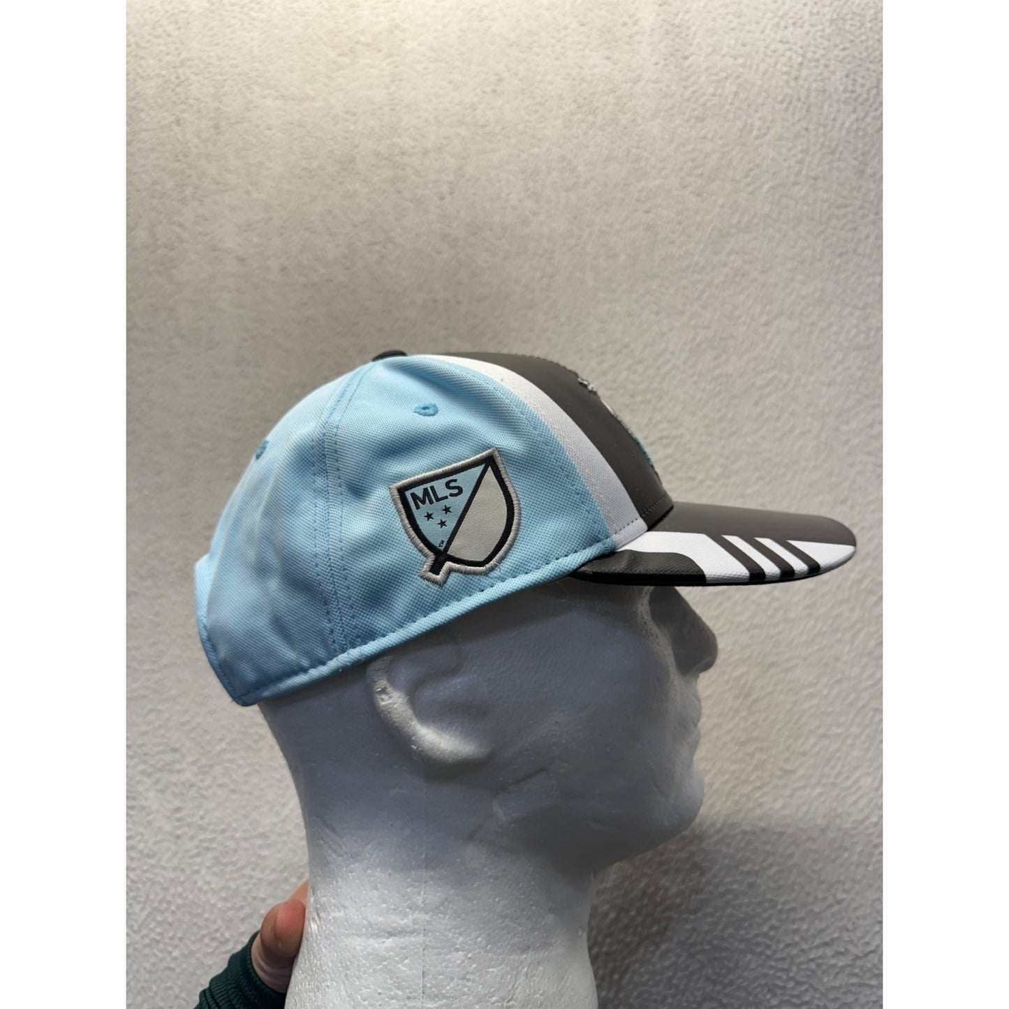 Adidas MN United FC MLS Snapback Hat W/ Embroidered Logo #31B