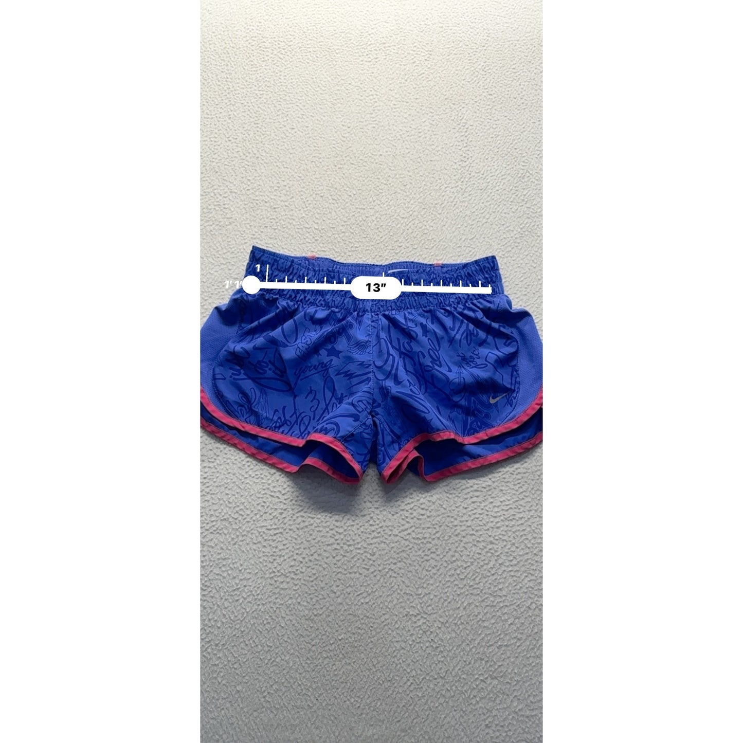 Nike Blue Dri-FIT Running Shorts Size S #7968