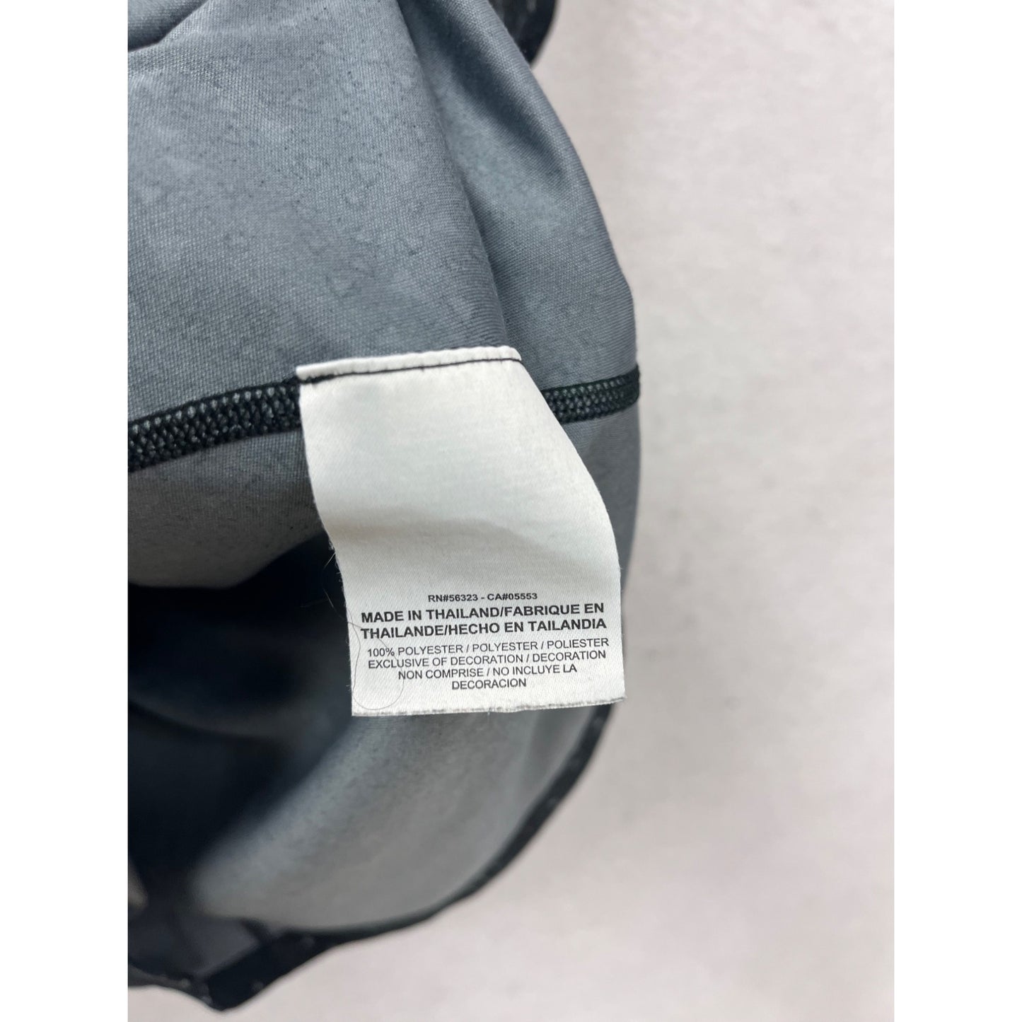 Nike Dri-Fit Black Reflective Running Top Medium #118A