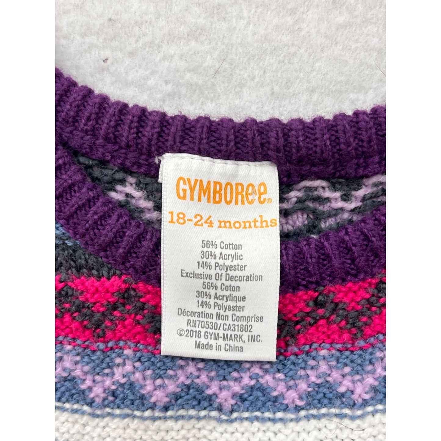 Gymboree Knit Sweater Dress 18-24M #8482